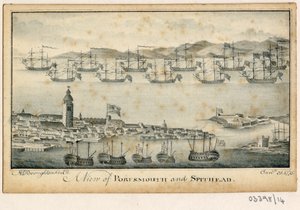 Vázlatsorozat, nézetek Nagy-Britanniában, a kontinensen és Amerikában 1772-1778 (akvarell) alkotó: British School