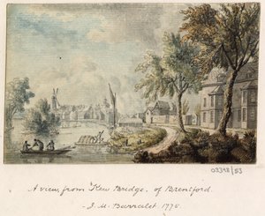 Vázlatsorozat, nézetek Nagy-Britanniában, a kontinensen és Amerikában 1772-1778 (akvarell) alkotó: British School