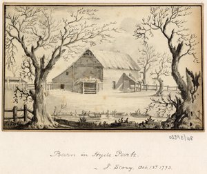 Vázlatsorozat, nézetek Nagy-Britanniában, a kontinensen és Amerikában 1772-1778 (akvarell) alkotó: British School