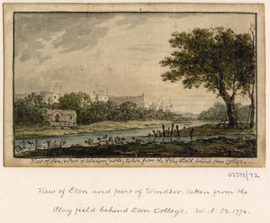 Vázlatsorozat, nézetek Nagy-Britanniában, a kontinensen és Amerikában 1772-1778 (akvarell) alkotó: British School