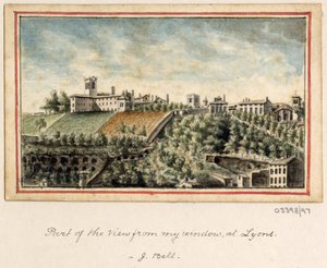 Vázlatsorozat, nézetek Nagy-Britanniában, a kontinensen és Amerikában 1772-1778 (akvarell) alkotó: British School