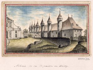 Vázlatsorozat, nézetek Nagy-Britanniában, a kontinensen és Amerikában 1772-1778 (akvarell) alkotó: British School