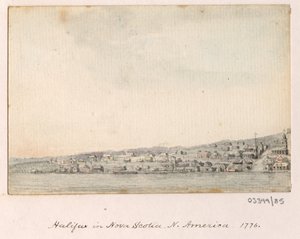 Vázlatsorozat, nézetek Nagy-Britanniában, a kontinensen és Amerikában 1772-1778 (akvarell) alkotó: British School