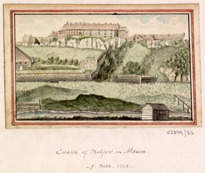 Vázlatsorozat, nézetek Nagy-Britanniában, a kontinensen és Amerikában 1772-1778 (akvarell) alkotó: British School