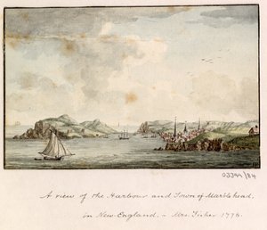 Vázlatsorozat, nézetek Nagy-Britanniában, a kontinensen és Amerikában 1772-1778 (akvarell) alkotó: British School