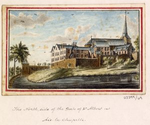 Vázlatsorozat, nézetek Nagy-Britanniában, a kontinensen és Amerikában 1772-1778 (akvarell) alkotó: British School