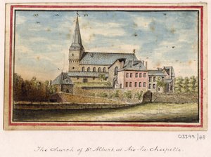 Vázlatsorozat, nézetek Nagy-Britanniában, a kontinensen és Amerikában 1772-1778 (akvarell) alkotó: British School