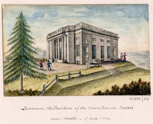 Vázlatsorozat, nézetek Nagy-Britanniában, a kontinensen és Amerikában 1772-1778 (akvarell) alkotó: British School
