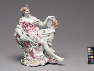 Britannia, Longton Hall Porcelángyár, 1756 körül alkotó: British School