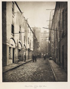 Broad Close No. 167 High Street, a The Old Closes és a Streets of Glasgow felől alkotó: British School
