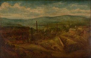 Cyfarthfa vasművek alkotó: British School