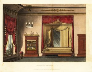 Francia ágykamra kialakítása alkotó: British School