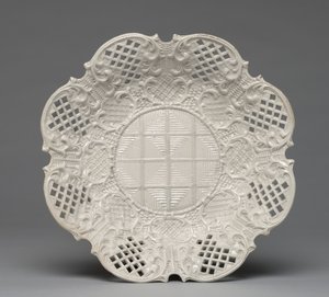 Lemez, az angliai Staffordshire-i gyár által gyártott, 1760 körül alkotó: British School