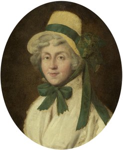 Hannah More portréja, 1800 körül (olaj, kartonpapír) alkotó: British School