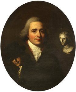 Egy szobrász portréja, 1765 körül (olaj, vászon) alkotó: British School