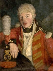 Egy tiszt portréja, 1806 körül (olaj, vászon)