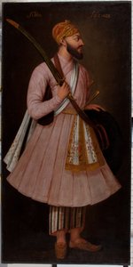 Sidde Sazuze (olaj, vászon) alkotó: British School