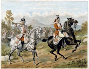 A 17. Light Dragons (New Lancers), Amerikában 1775 - a „” Harper