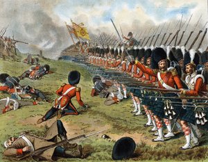 A 93. sutherlandi hegyvidékiek előrenyomulása az almai csatában 1854-ben – a „Harper