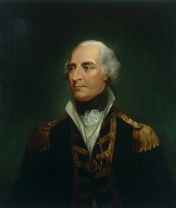 Sir Roger Curtis ellentengernagy (1746-1816) alkotó: British School