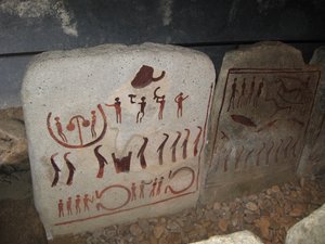 A Királysír Kivik Kungagraven közelében, 1 Kr.e. 2. évezred fele alkotó: Bronze Age culture