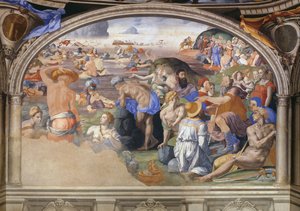 A Vörös-tengeren való átkelés alkotó: Bronzino