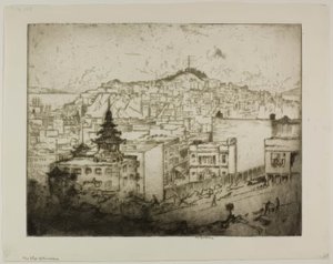 Der Rand von Chinatown