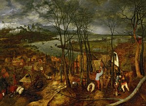 A borongós nap kora tavasz, 1565