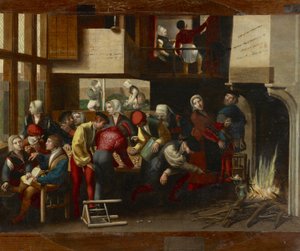 Egy bordélyhelyi jelenet, 1540 körül