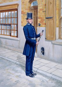 Egy 1829-es rendőr