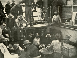Gyertek öten! Come Seven!, spanyol-amerikai háború, 1898. június 18., 1899. alkotó: Burr McIntosh