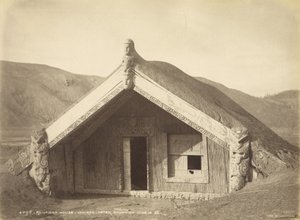 Runanga House - Wairoa - Kitörés után 1886. jún. 10.86, július (albumnyomat)
