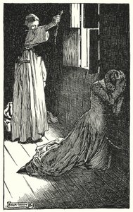 Illusztráció: A kolostor és a kandalló, Charles Reade (litho)