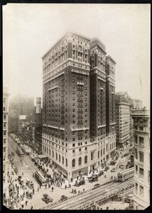 Hotel McAlpin, 34th Street és Broadway, New York, 1912 alkotó: Byron Company