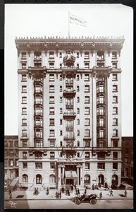 Hotel Woodstock, 127 West 43rd Street, New York, 1907 (ezüst zselatin nyomat) alkotó: Byron Company