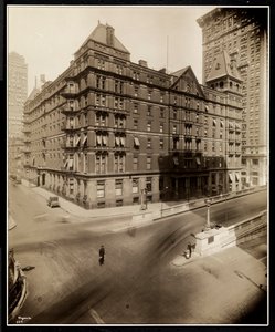 The Murray Hill Hotel, Park Avenue és 40th Street, New York, 1919 (ezüst zselatin nyomat) alkotó: Byron Company
