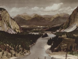 Bow Valley, Banff (színes fotó)
