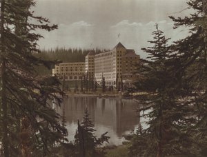 Chateau, Lake Louise (színes fotó)