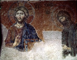 Krisztus és Keresztelő Szent János a Hagia Sophiában (mozaik)