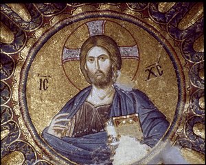 Pantokrátor Krisztus (vagy Krisztus a dicsőségben) (Mózes, 5-14. század) alkotó: Byzantine