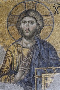 Pantokrátor Krisztus vagy Krisztus a dicsőségben, 1261 körül (mozaik)