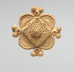 Medál granulálással, 900-as évek alkotó: Byzantine