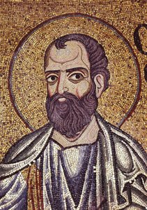 Malakiás próféta belső mozaikok részlete a Szent Márk-bazilikában, XII. század alkotó: Byzantine Byzantine