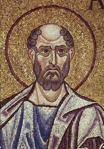 Obadiah próféta belső mozaikok részlete a Szent Márk-bazilikában, XII. század alkotó: Byzantine Byzantine