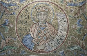 Sába királynője belső mozaikok részlete a Szent Márk-bazilikában, 13. század alkotó: Byzantine Byzantine