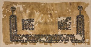 400-as tunika alsó része alkotó: Byzantine PeriodEgyptian