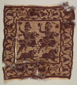 Dísznégyzet tunikából alkotó: Byzantine PeriodEgyptian