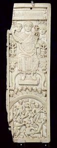 Panel Areobindus konzul diptichonjából, Konstantinápoly, i.sz. 506 (lásd még: 199108) alkotó: Byzantine School