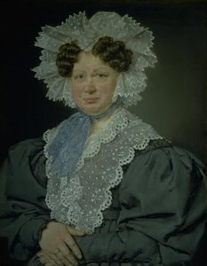 Kirsten Stampe b. Kaas kamarás (1766-1842) 1793-ban feleségül vette Holger Baron Stampe nysøi kamarást.