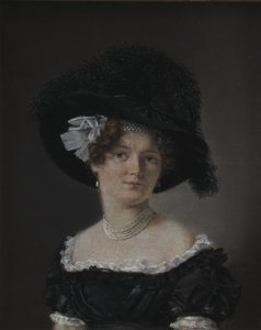 Mathilde Theresia von Irgens-Bergh, született Holsten, Mathias Friis von Irgens-Bergh felesége